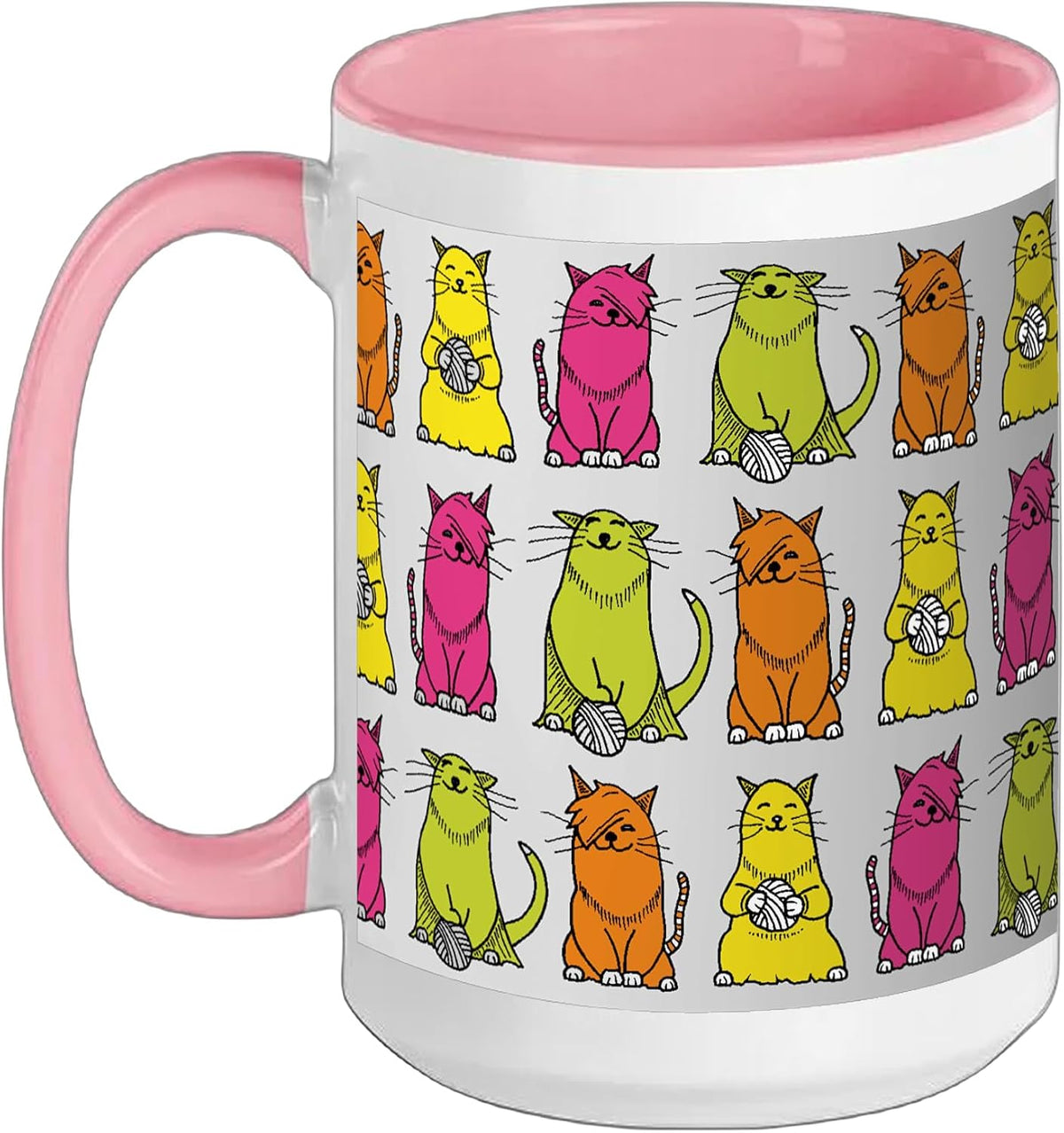 Cats - Grey Edition Ceramic Mug