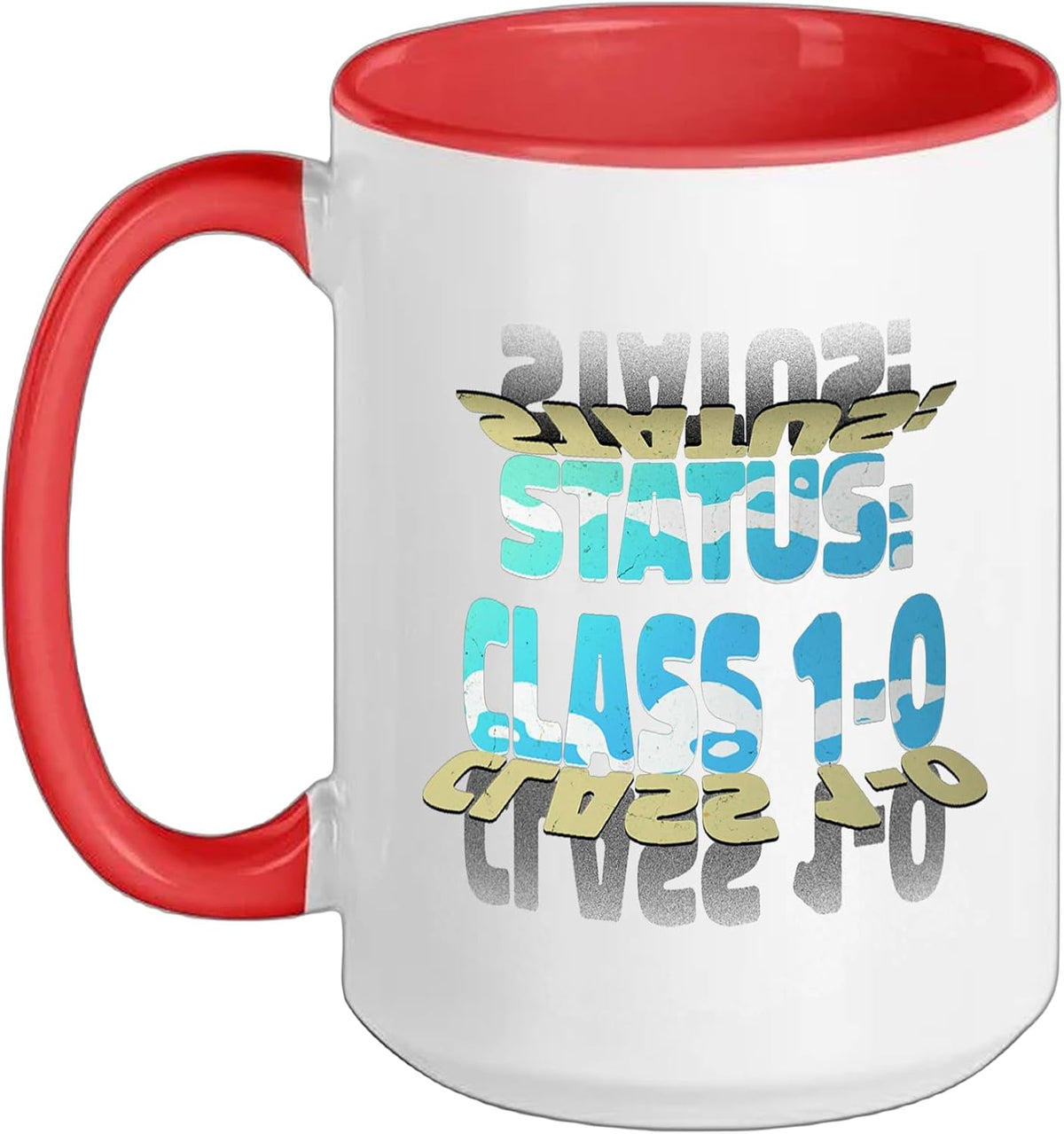 Conscientious Objector Class 1-O Crystallized Conscience Ceramic Mug