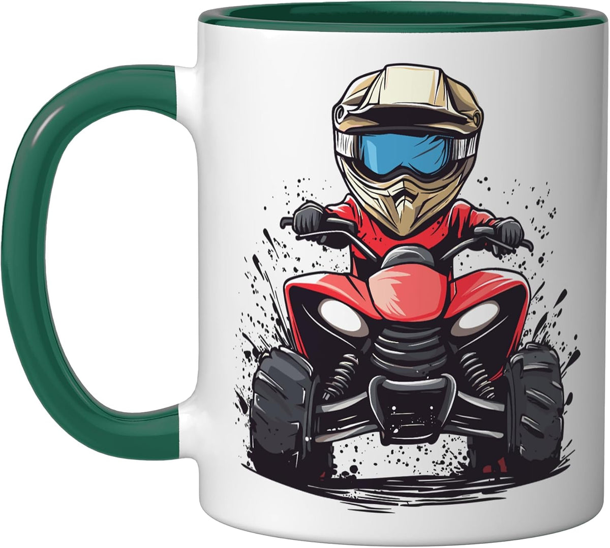 Kids 4 Wheeler Ceramic Mug