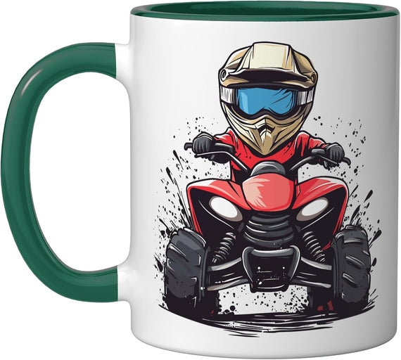 Kids 4 Wheeler Ceramic Mug