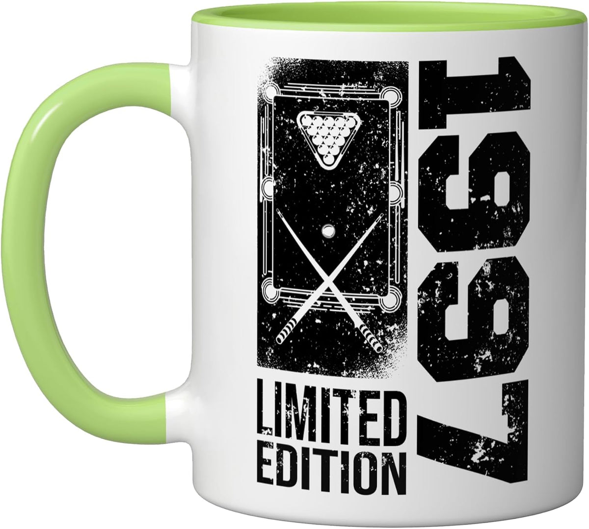 Billiards Snooker-Gamer Vintage 1997 Birthday Ceramic Mug