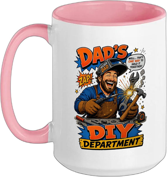 Dad Is Diy Department Welder Dad Ceramic Mug
