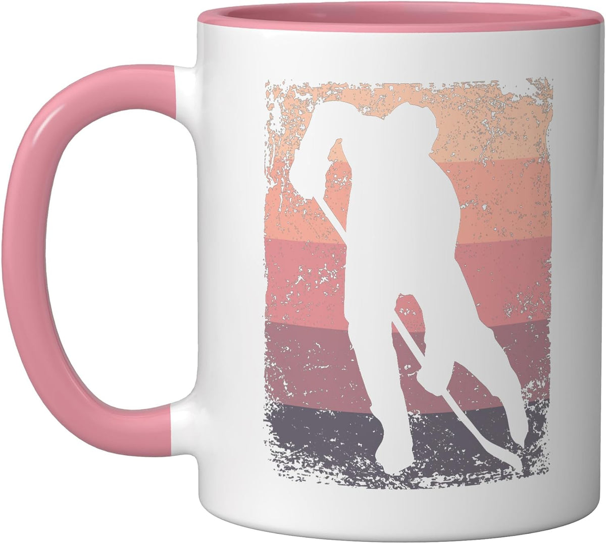 Ice Hockey Player Vintage Boys Ice Hockey Ceramic Mug
