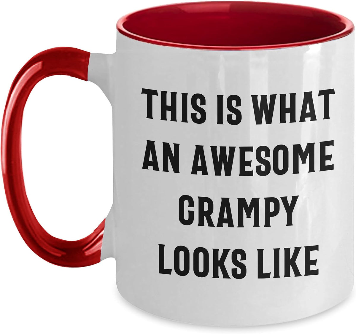 Grampy's Awesome With For Father's Day Gifts Ceramic Mug