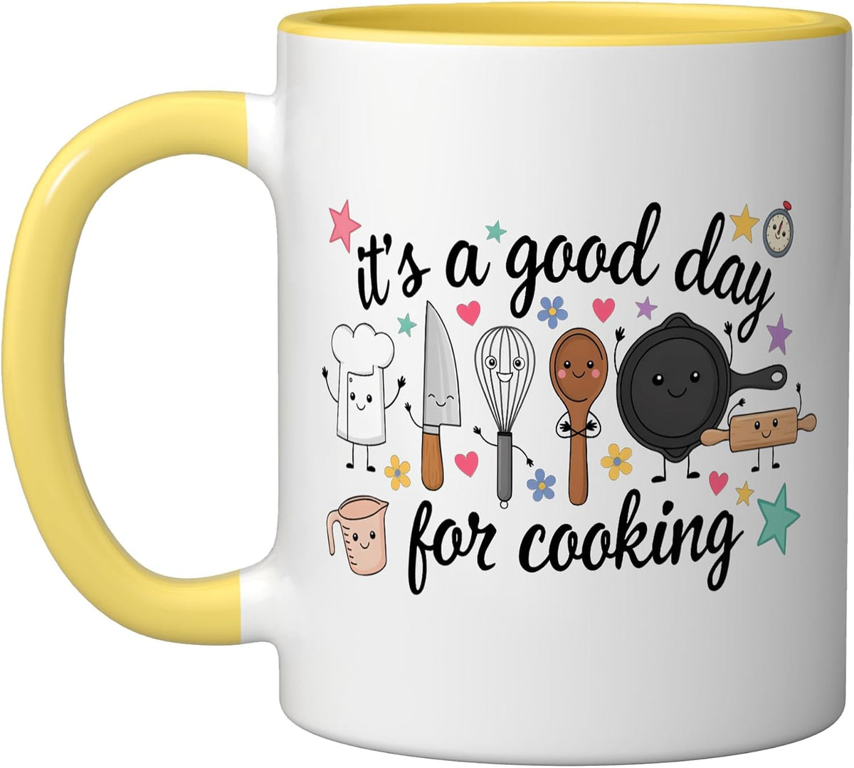 It's A Good Day For Cooking Cute Utensils Ceramic Mug