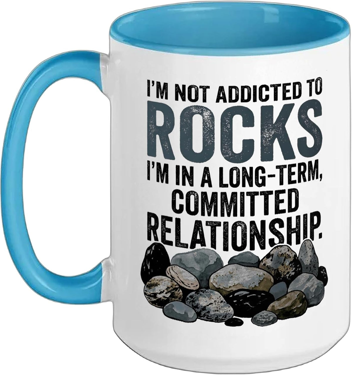 Rock Collector Geologist Geode Hunter Rockhounding Ceramic Mug