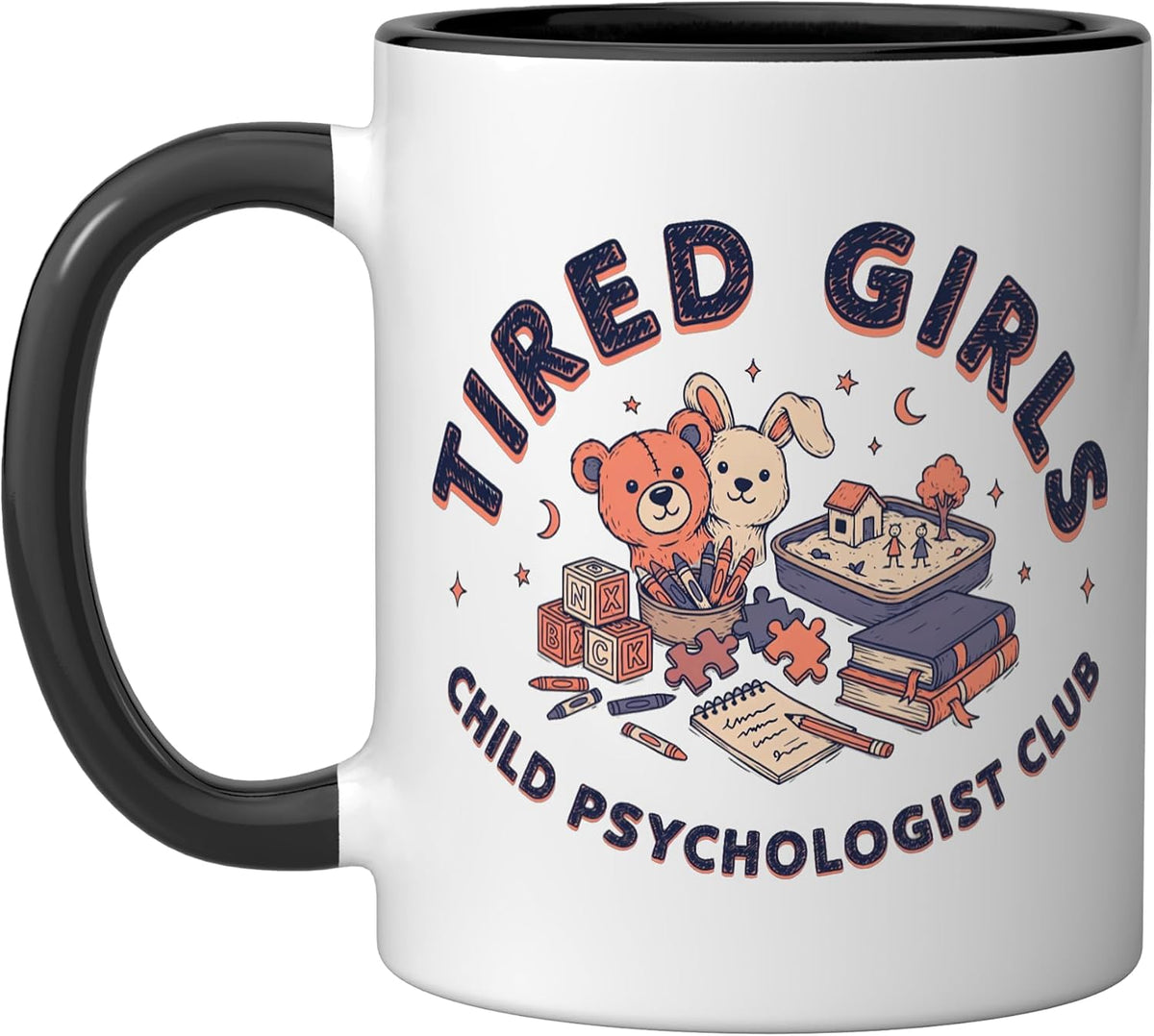 Child Psychologist Paediatric Psychology Kids Therapist Ceramic Mug