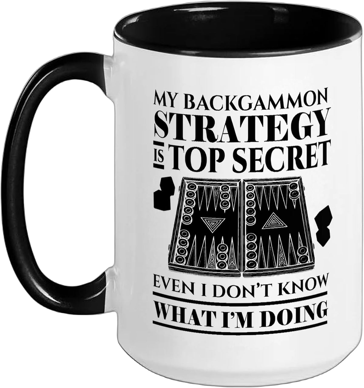 Backgammon Ceramic Mug
