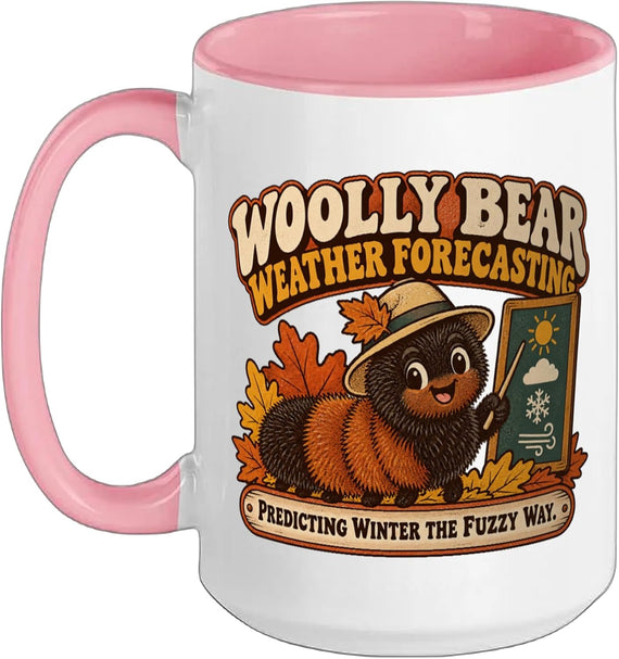 Woolly Bear Weather Forecasting - Fuzzy Winter Prediction Ceramic Mug