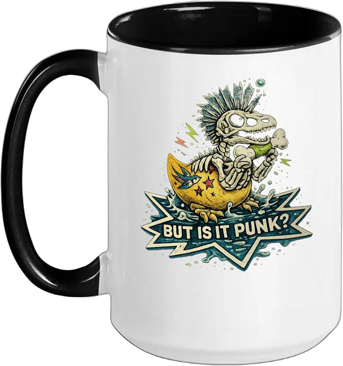 Art Punk Humor Ceramic Mug