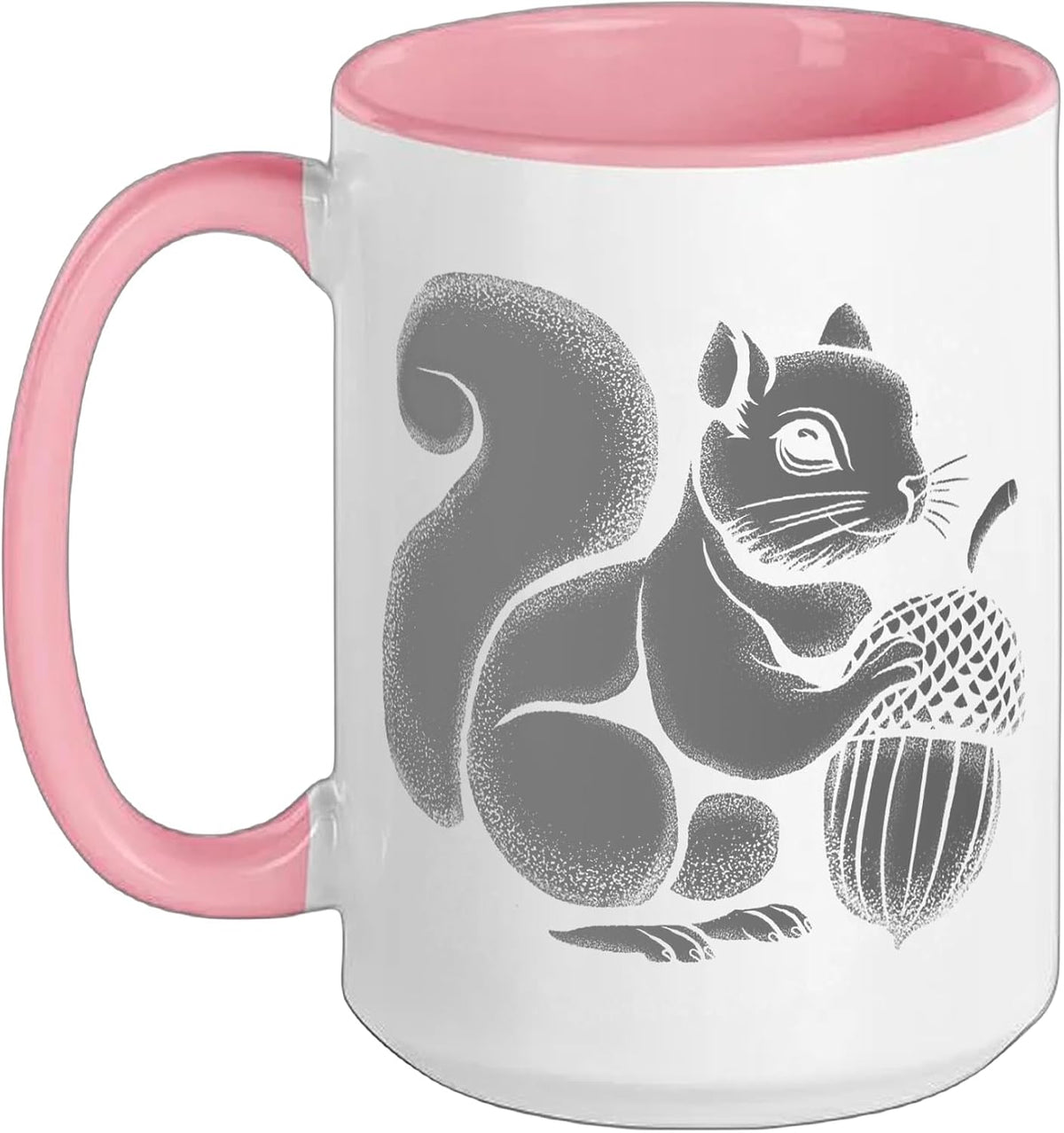 Gray Squirrel Ceramic Mug
