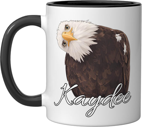 Kaydee California Bald Eagles Watercolor Men Women Kids Ceramic Mug