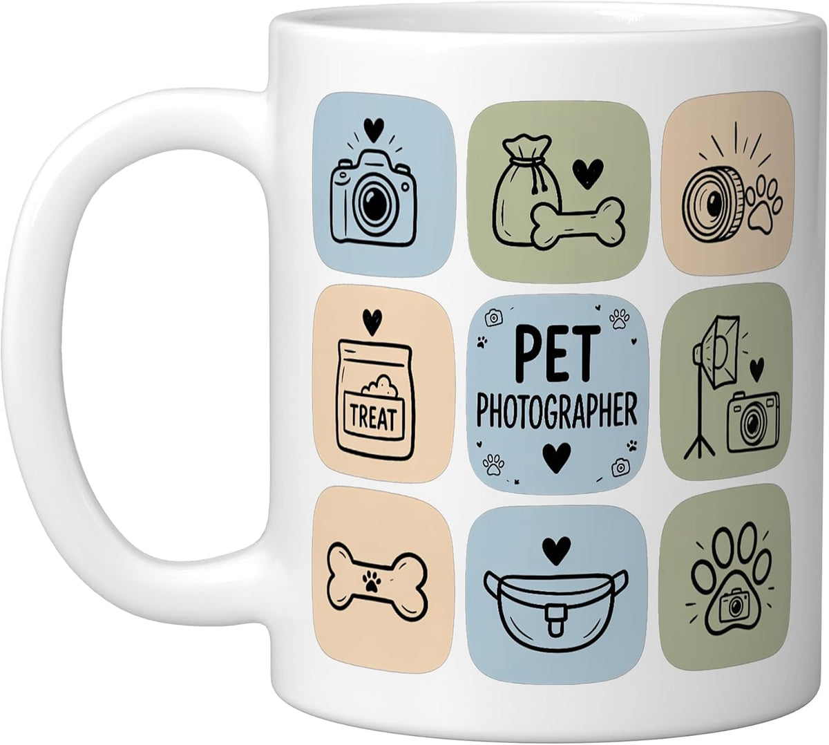 Pet Photography Animal Photoshoot Dog Cat Photographer Ceramic Mug
