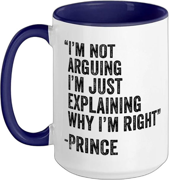 Prince Funny Birthday Custom Name Idea Engineer Ceramic Mug