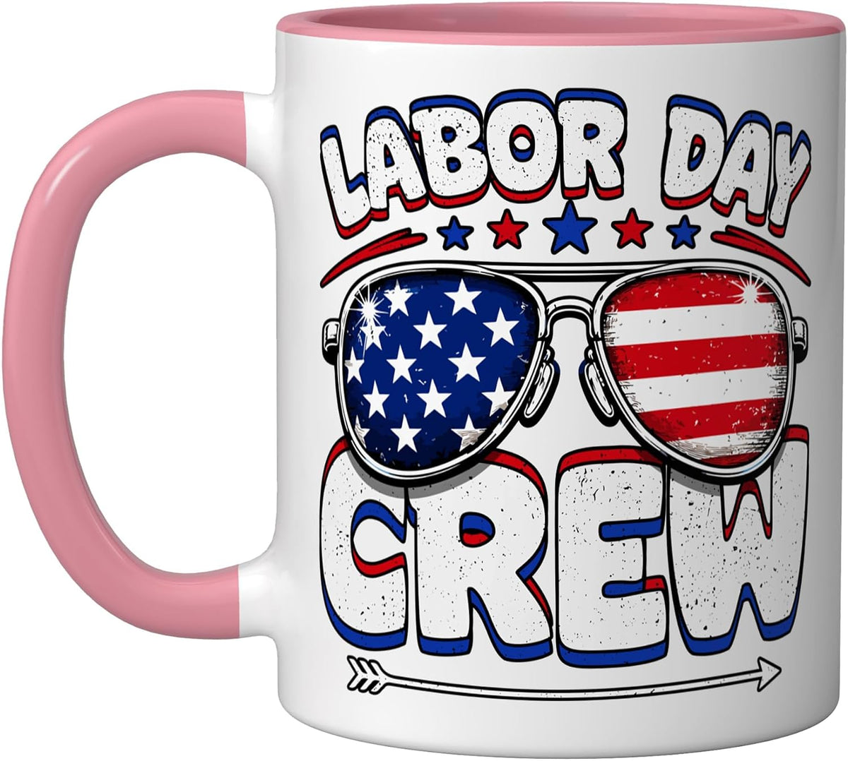 Labor Day Crew Patriot Celebrate Labor Day Ceramic Mug