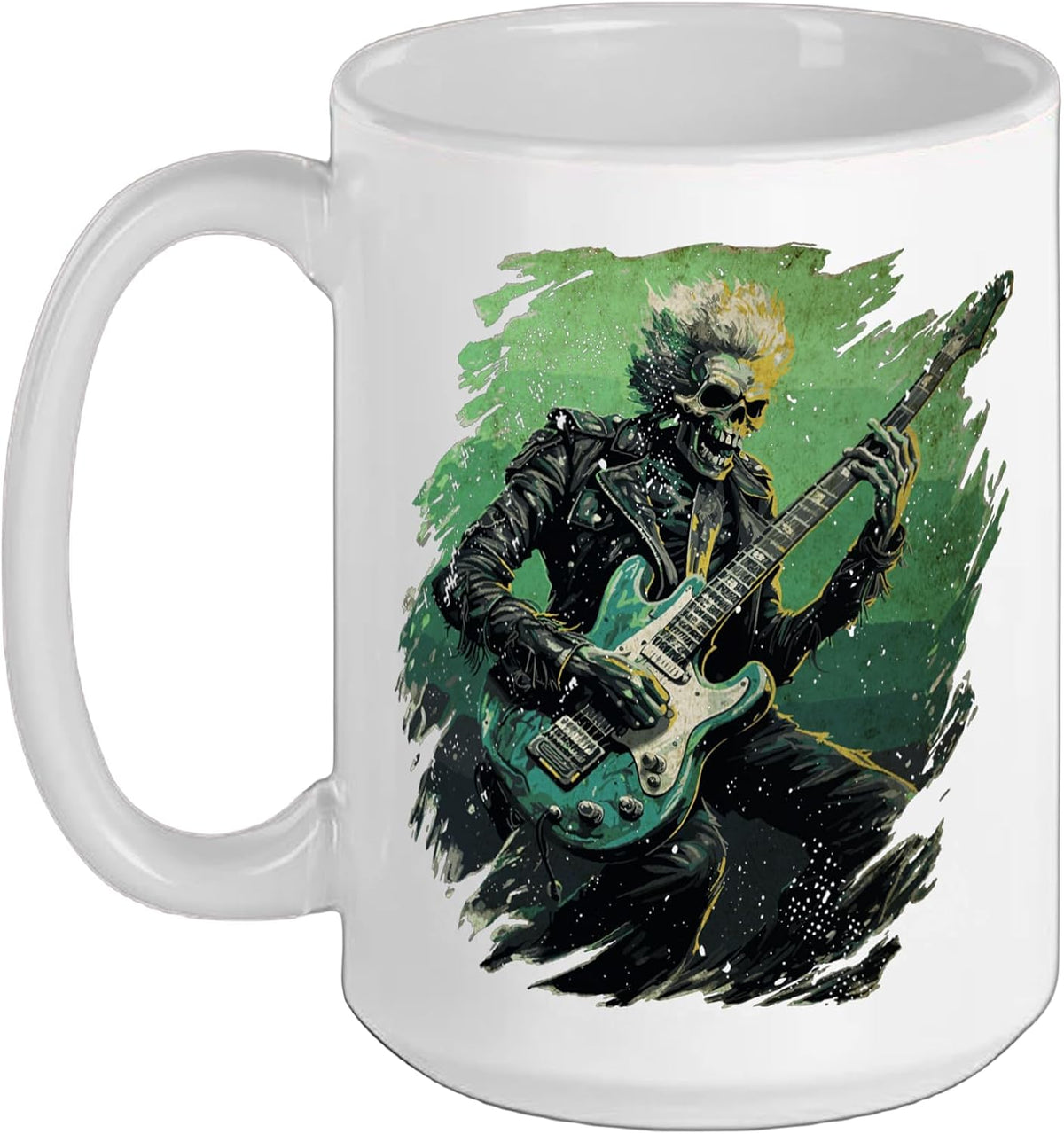 Guitarists E-Guitar Vintage Electric-Guitar Ceramic Mug