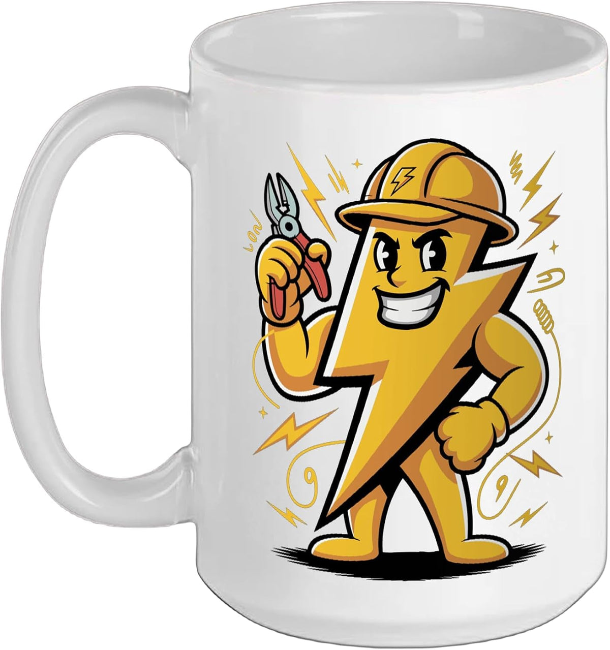 Sparky Electrician Electrical Wiring Trade Ceramic Mug