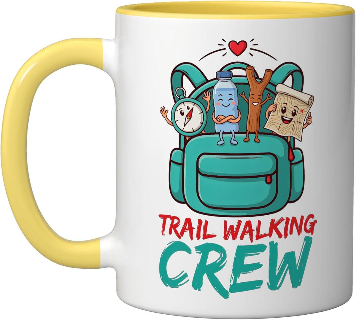 Trail Walking Trekking Rambling Strolling Walker Hiker Ceramic Mug