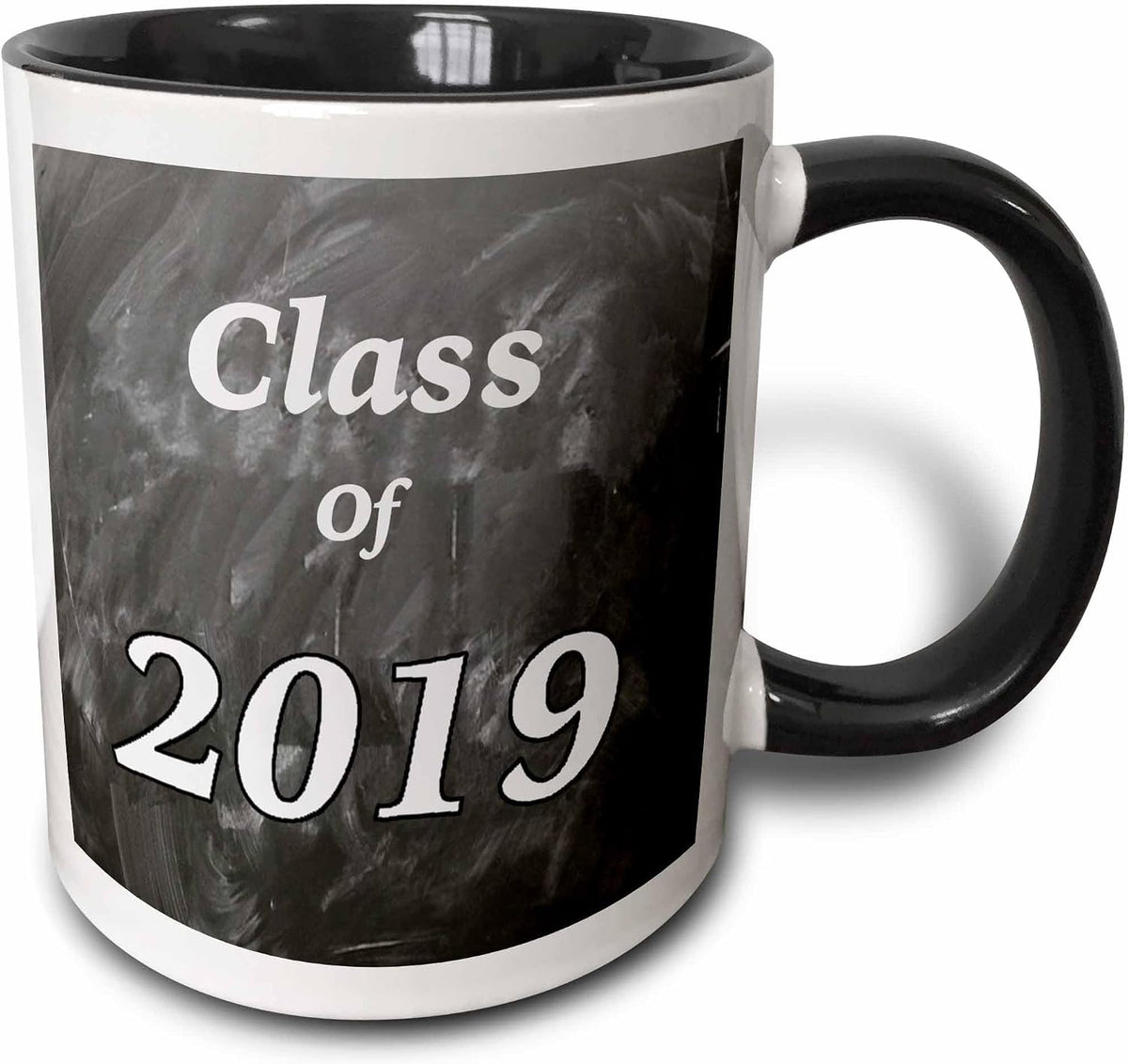Image Of Chalkboard With White Chalk Says Class Of 2019 Ceramic Mug