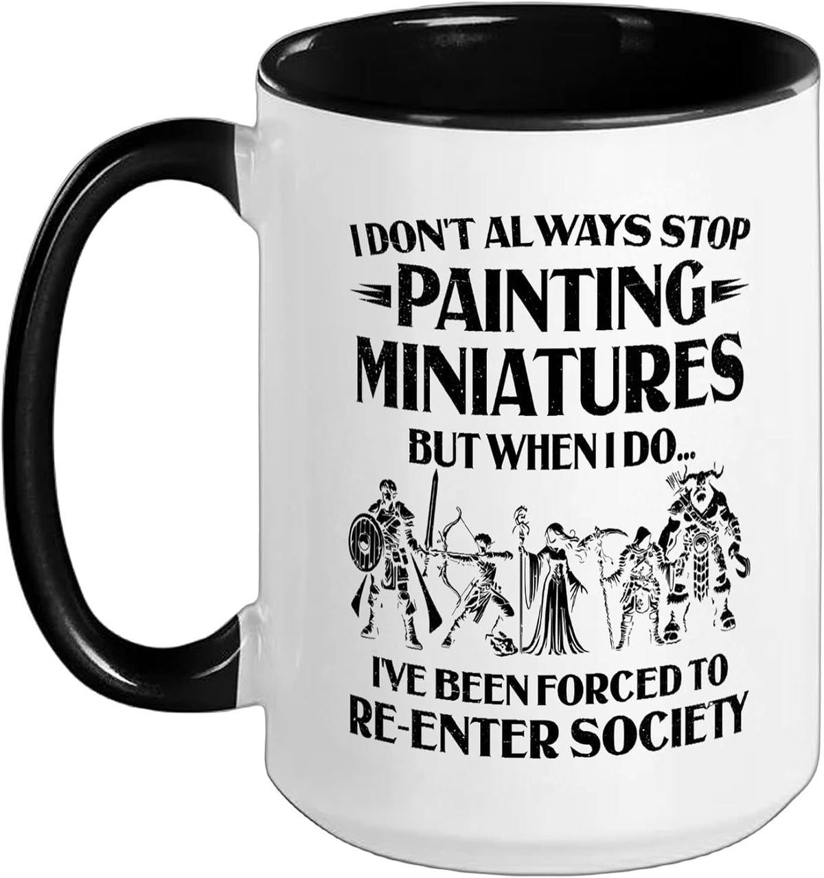 Miniature Painter Funny Painting Miniatures Ceramic Mug