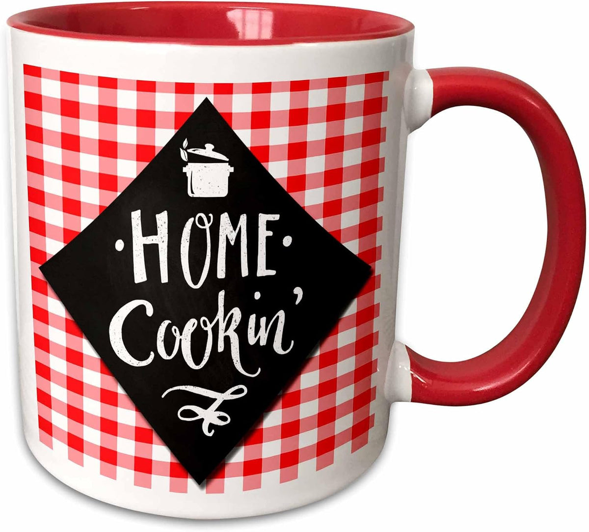 Home Cookin Fun Chef Chalkboard Themed Ceramic Mug