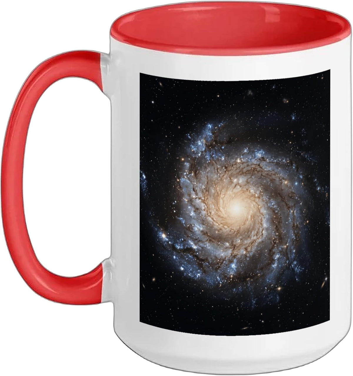 Spiral Galaxy Structure Astronomy Astrophysics Concept Ceramic Mug