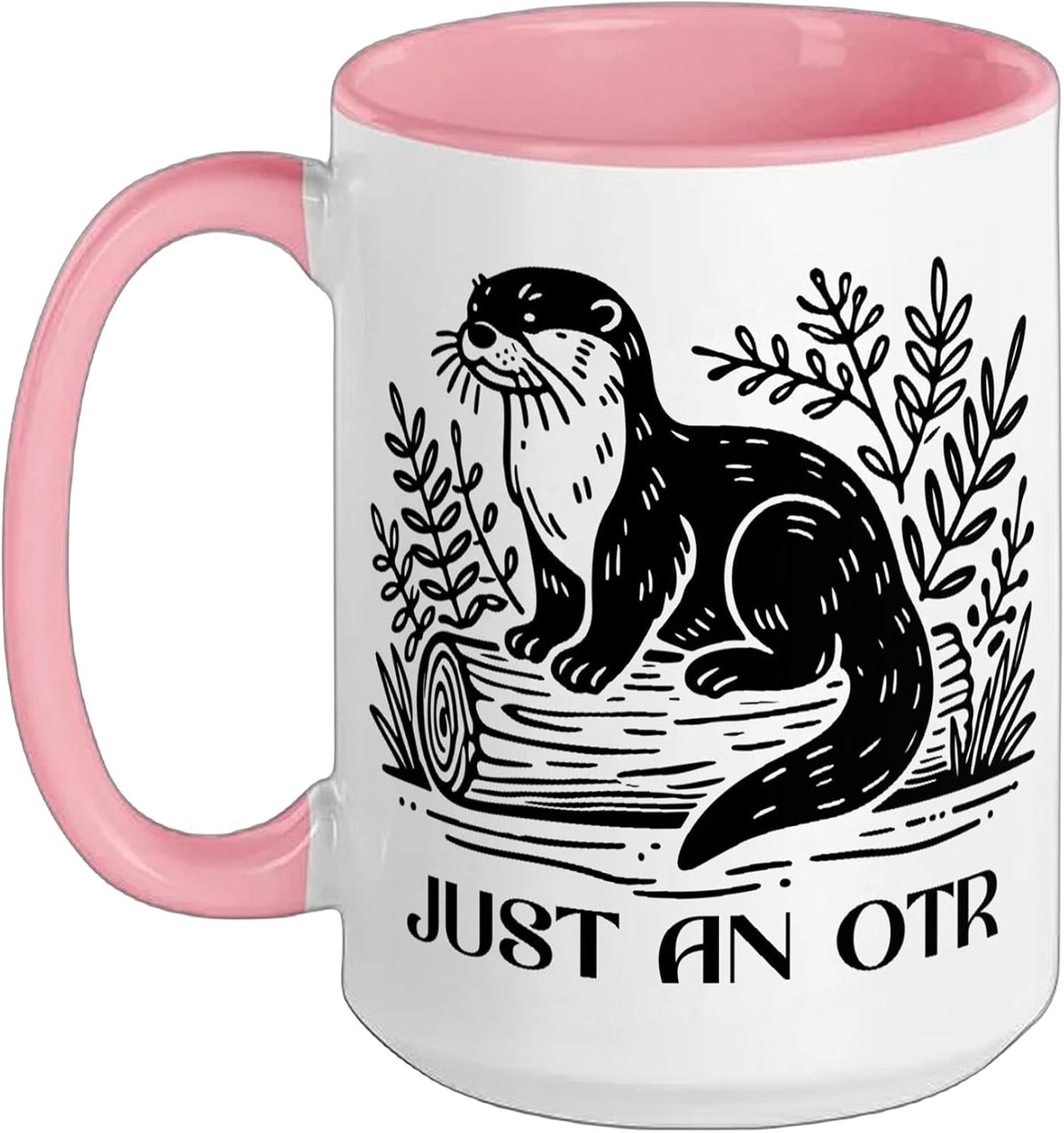 Funny Registered Occupational Therapy Just An Otr Otter Ceramic Mug