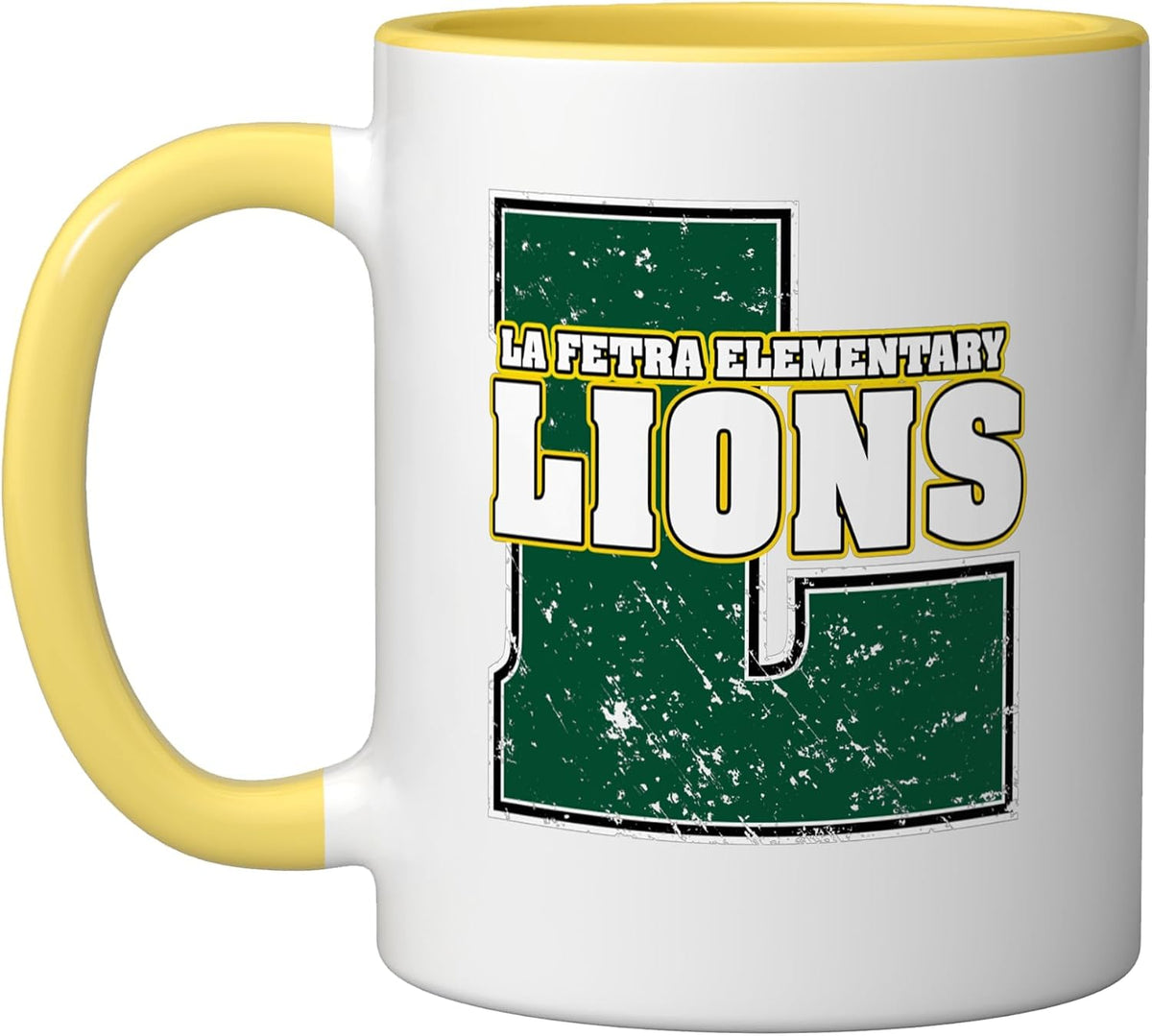La Fetra Elementary Lions L Ceramic Mug