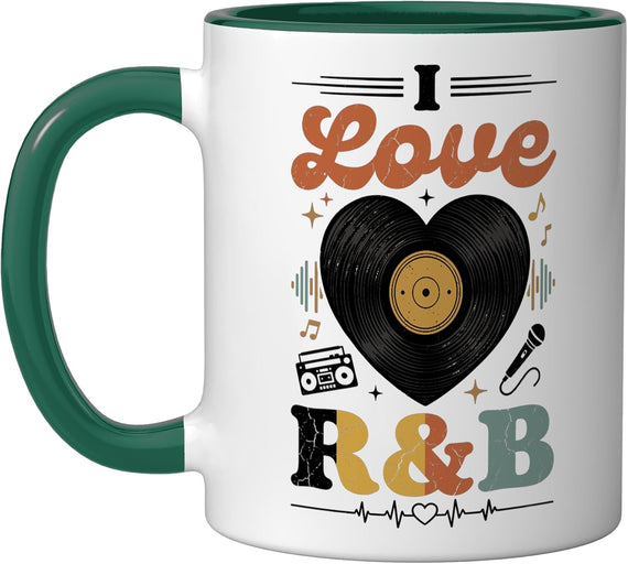 I Love R&B Ceramic Mug