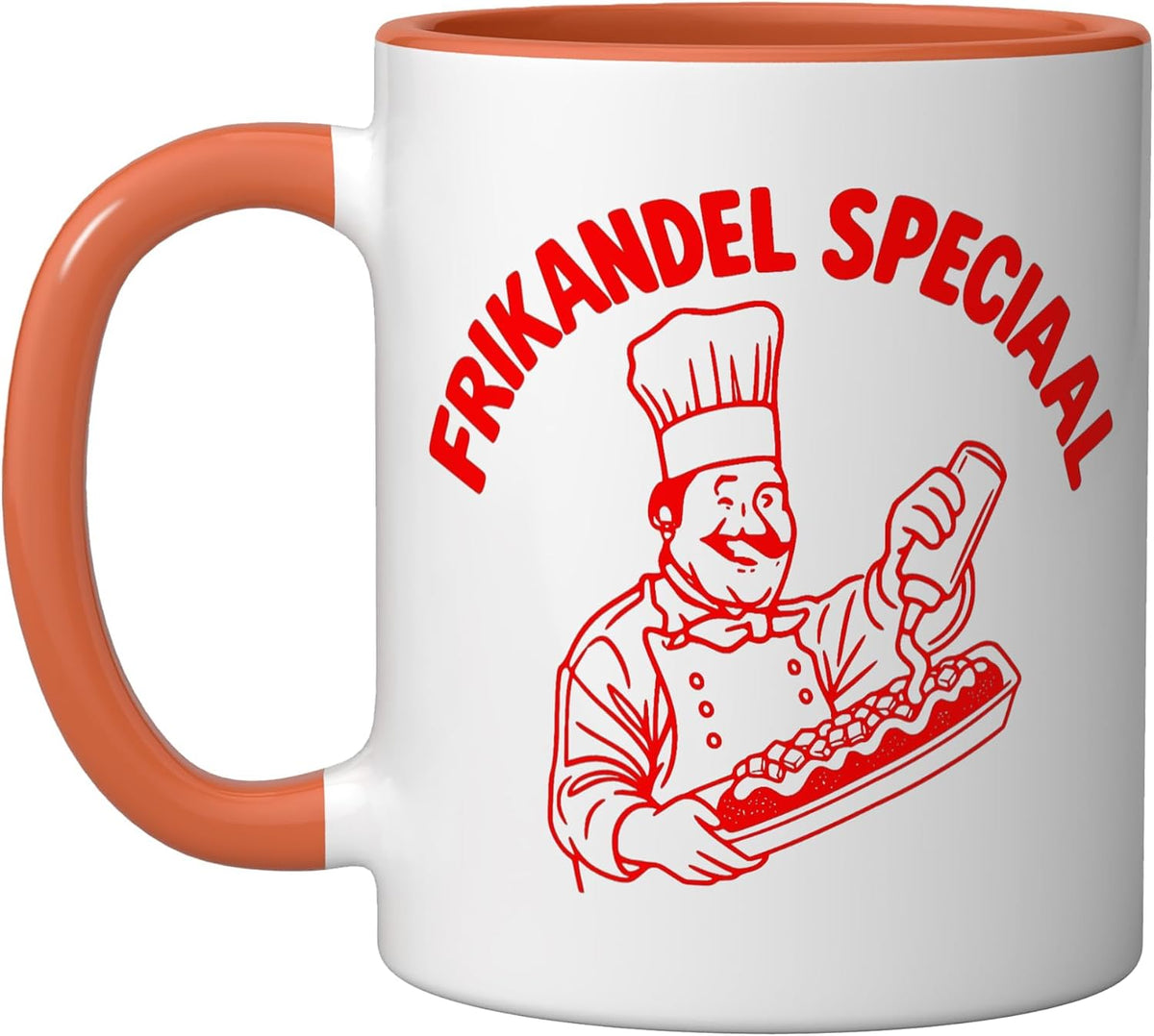 Lekker Frikandel Speziaal-Koch Graphic Fast Food Ceramic Mug