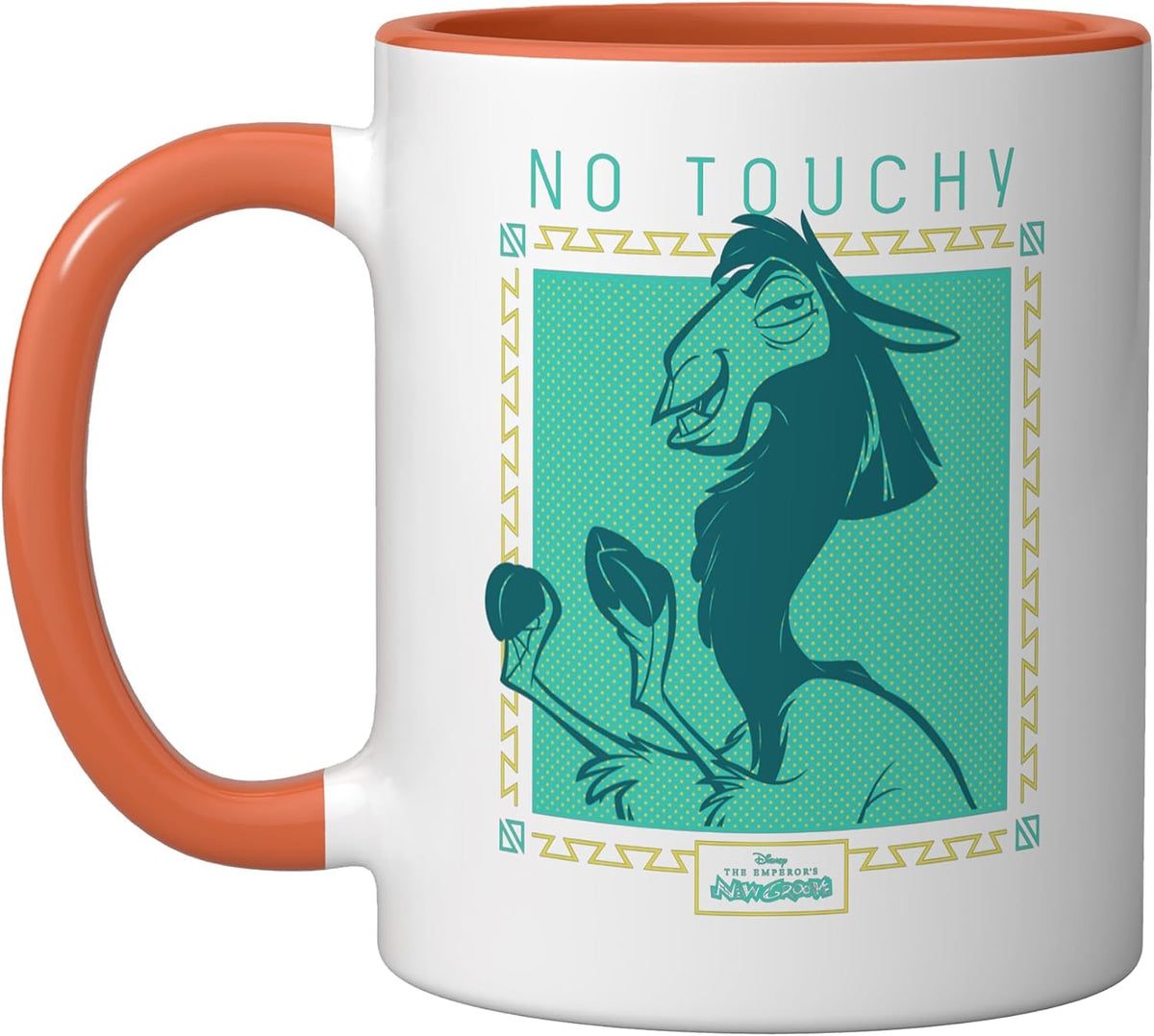 Disney The Emperor's New Groove Llama No Touchy Ceramic Mug