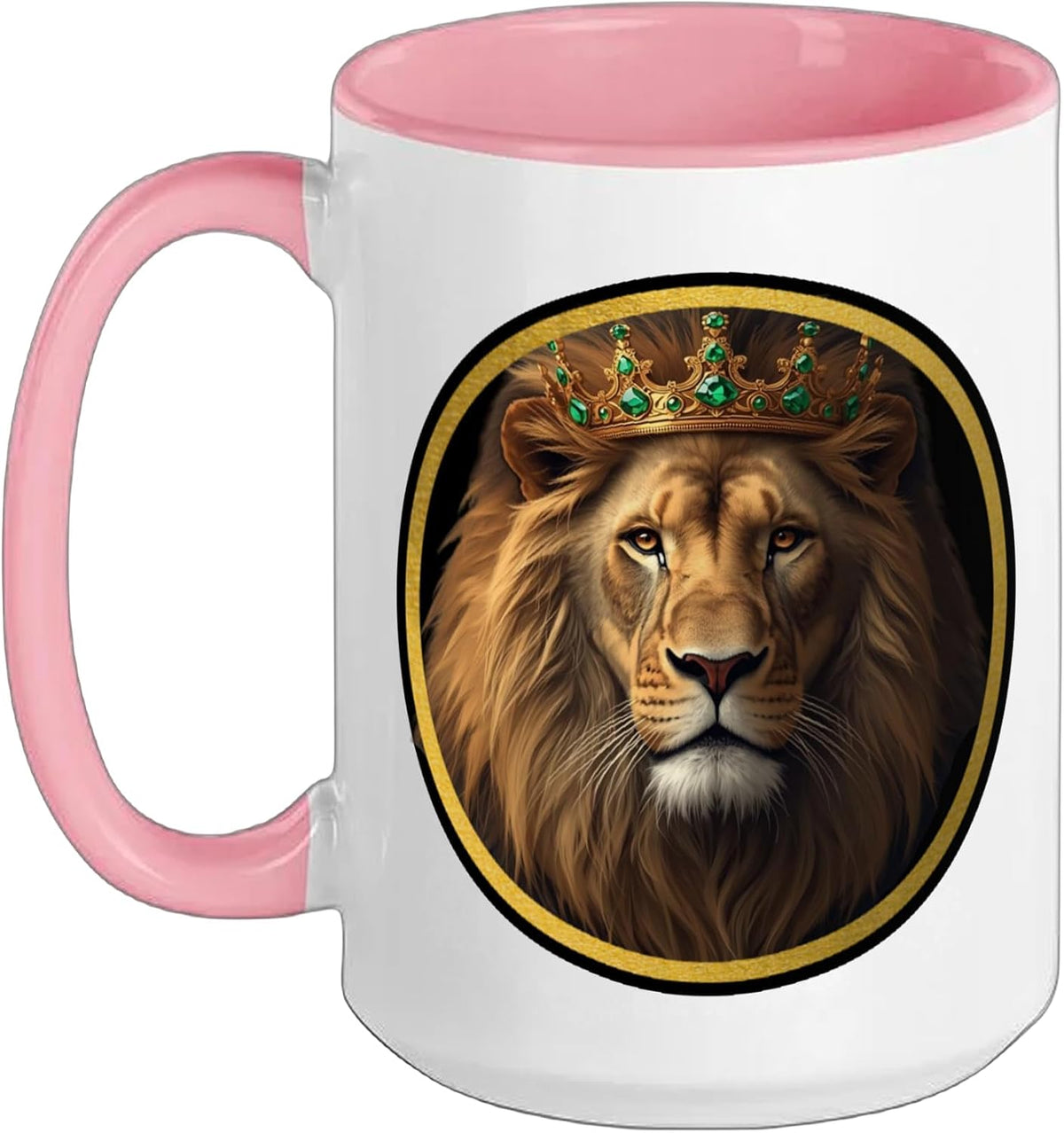 Lion. Wild Animals, Safari Animals Ceramic Mug