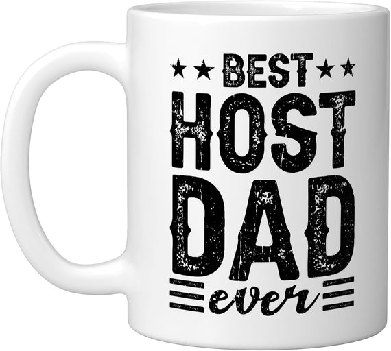 Best Host Dad Ever Host Family Christmas Ceramic Mug
