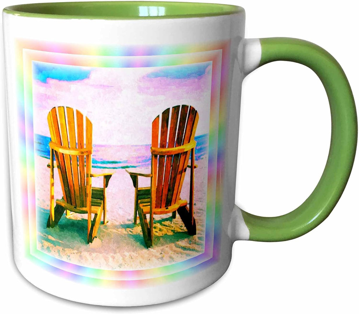 Adirondack Chairs Ceramic Mug