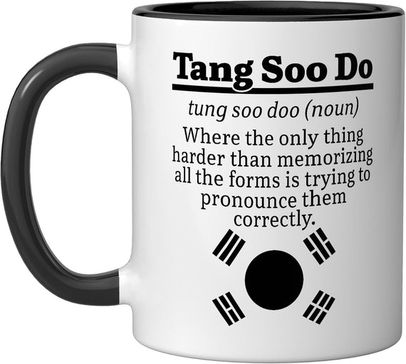 Tang Soo Do Korean Karate Martial Arts Martial Artist Ceramic Mug