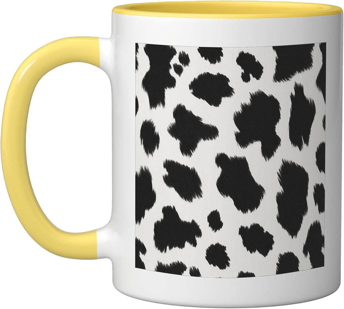Black And White Cow Pattern Ceramic Mug