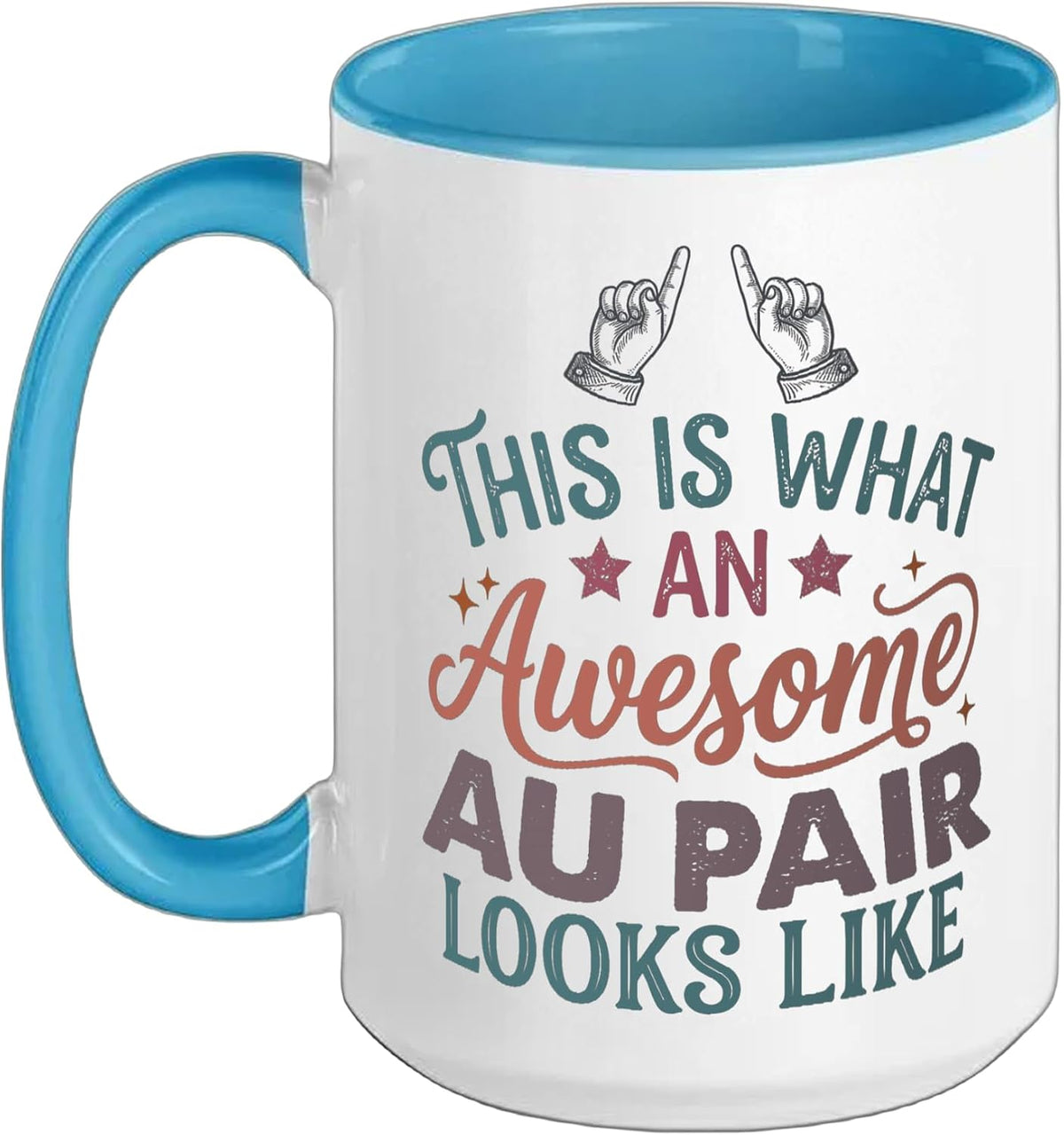 This Is What An Awesome Au Pair Looks Like Funny Women Ceramic Mug