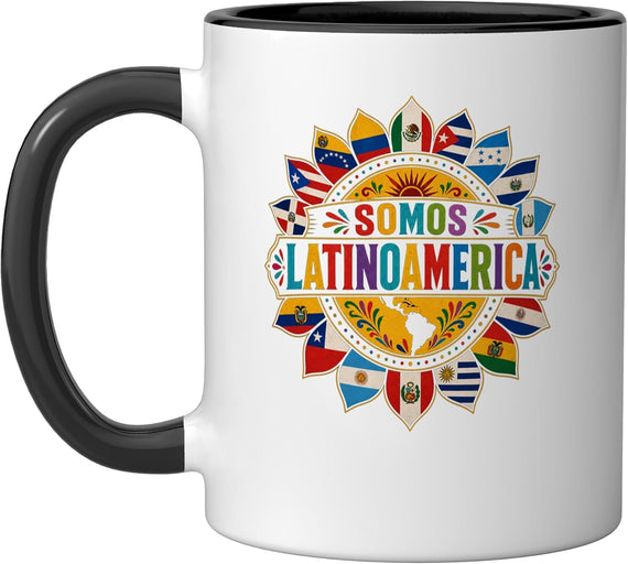 Mes Herencia Hispana Latam Latino PaíSes Hispanoamerica Ceramic Mug