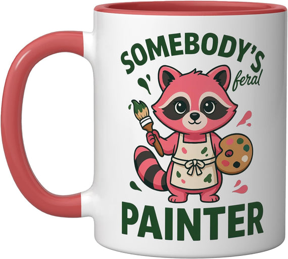 Acrylic Painting Painter Artist Fine Art Paint Ceramic Mug
