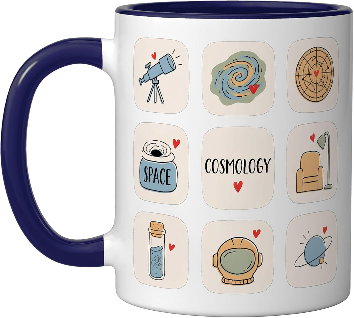 Cosmology Astrophysics Space Science Universe Study Ceramic Mug