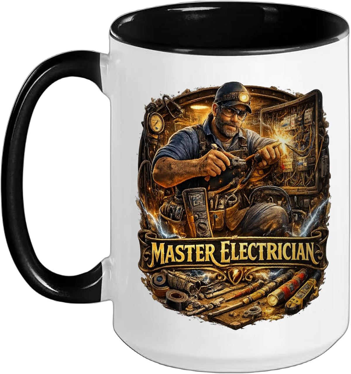 Master Electrician Ceramic Mug