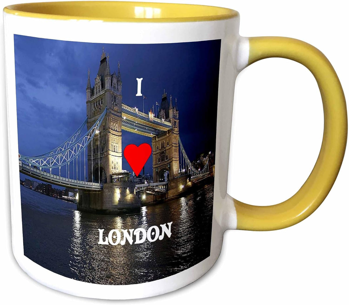Florene Worlds Exotic Spots - I Love London Ceramic Mug