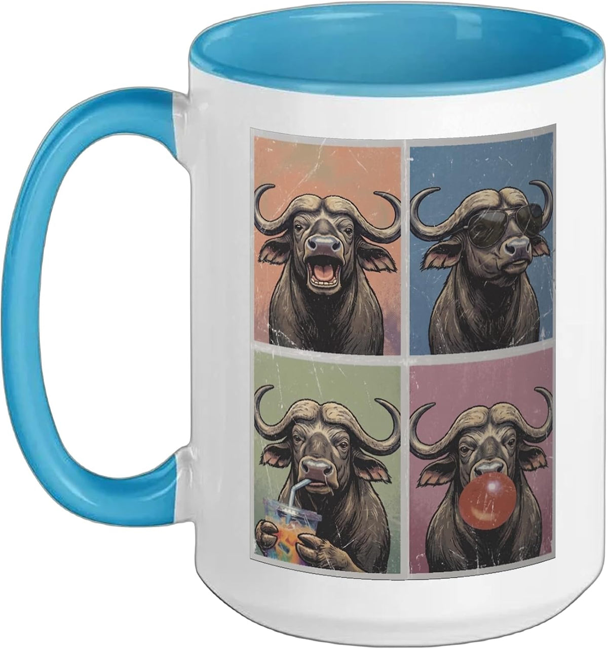 Buffaloes Funny Buffalo Ceramic Mug
