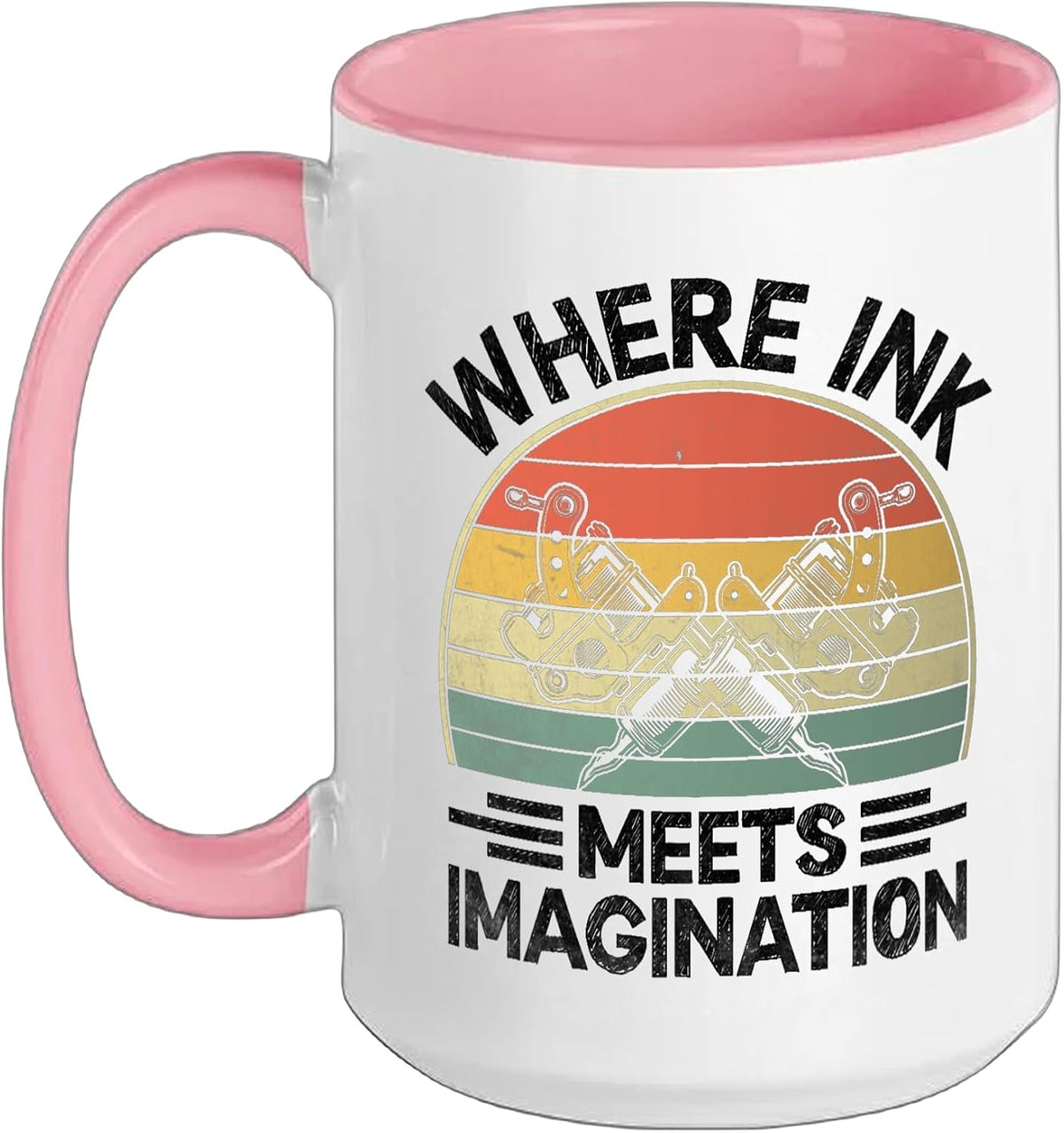 Where Ink Meets Imaginations Tattoo Artist Tattooed Ceramic Mug