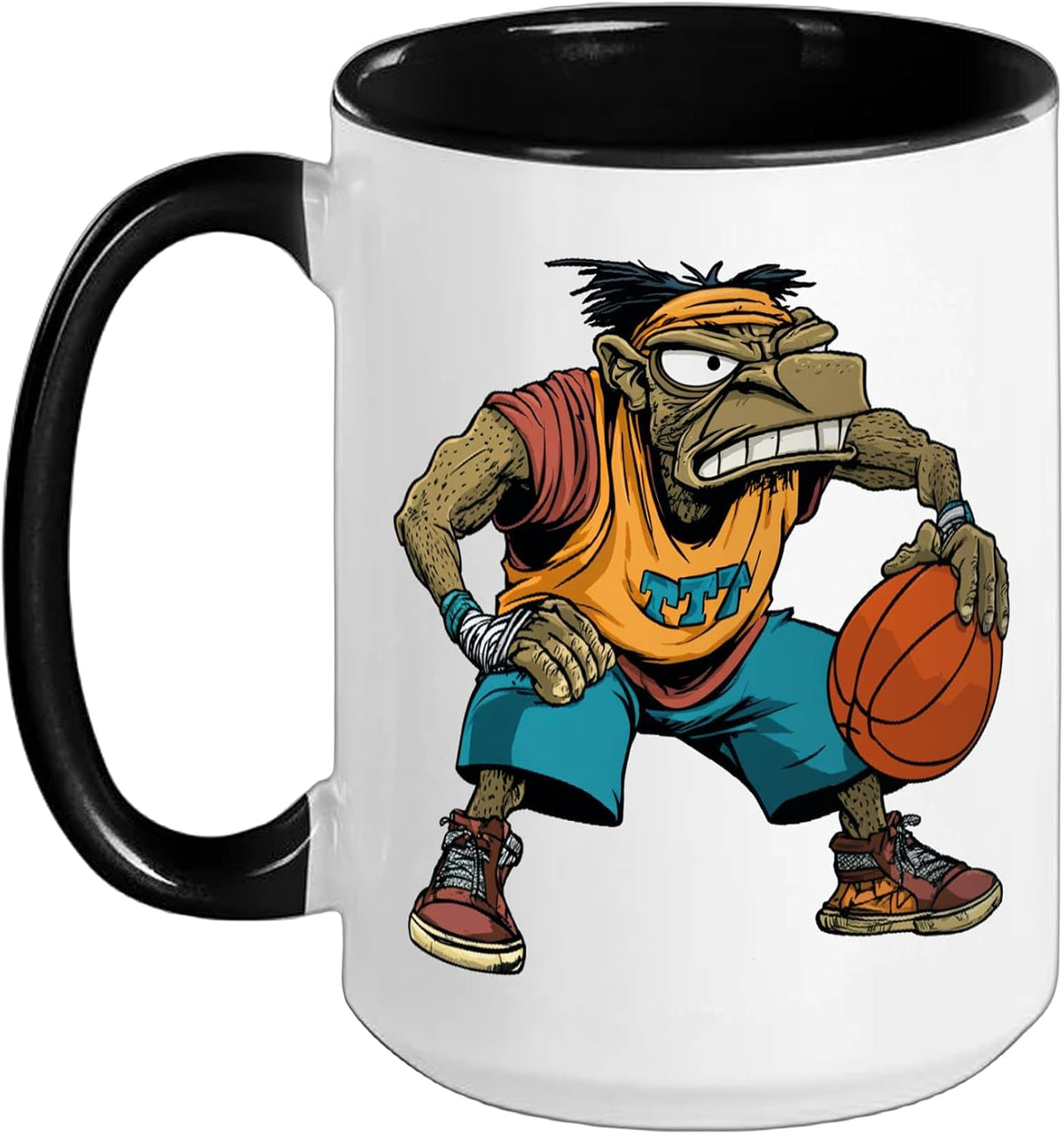 Hip-Hopper Basketball Ceramic Mug