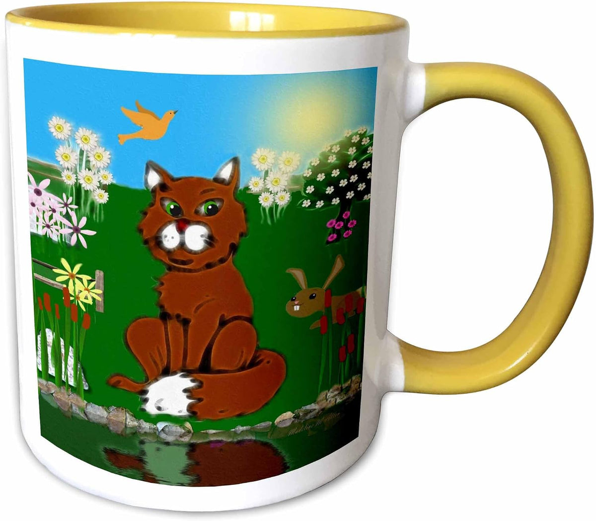 Cat A Ceramic Mug