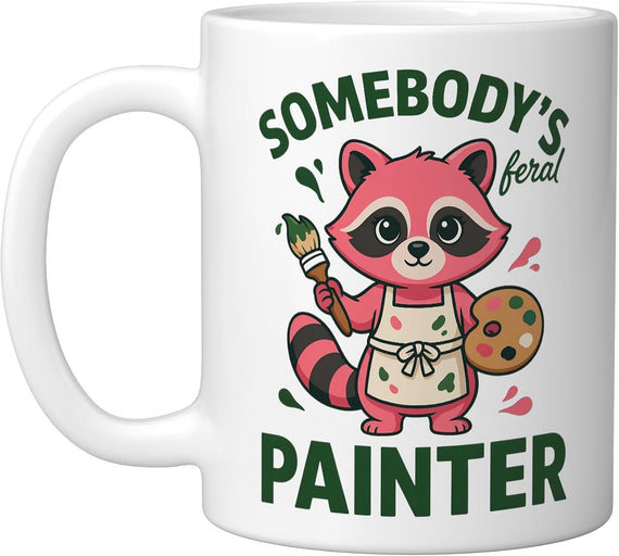 Acrylic Painting Painter Artist Fine Art Paint Ceramic Mug