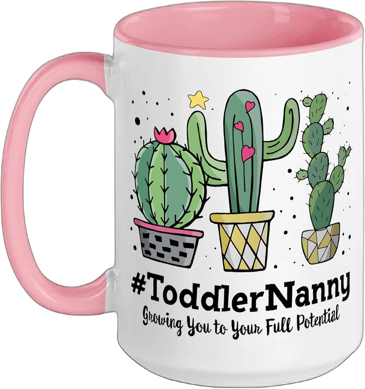 Cute Toddler Nanny Squad Appreciation Week Back To School Ceramic Mug