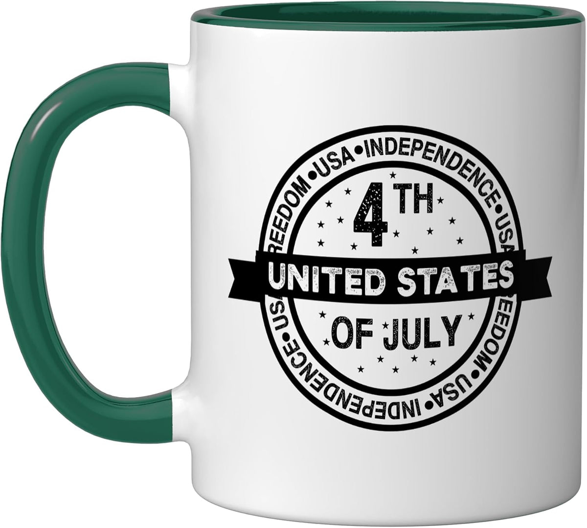 4th Of July Independence Day Celebration Usa Ceramic Mug