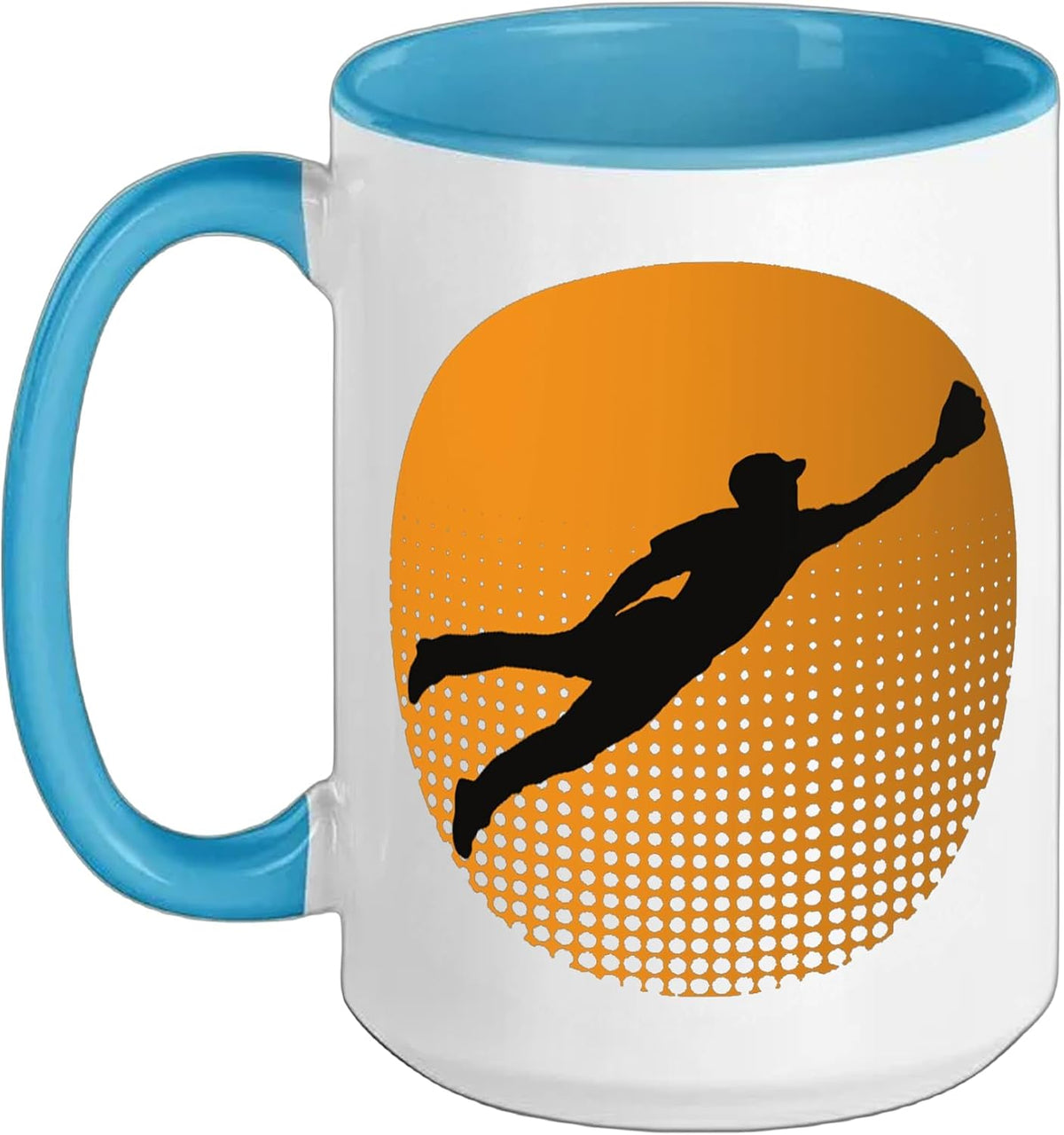 Retro Vintage Sunset Baseball Lover Gift Present Women Men Ceramic Mug